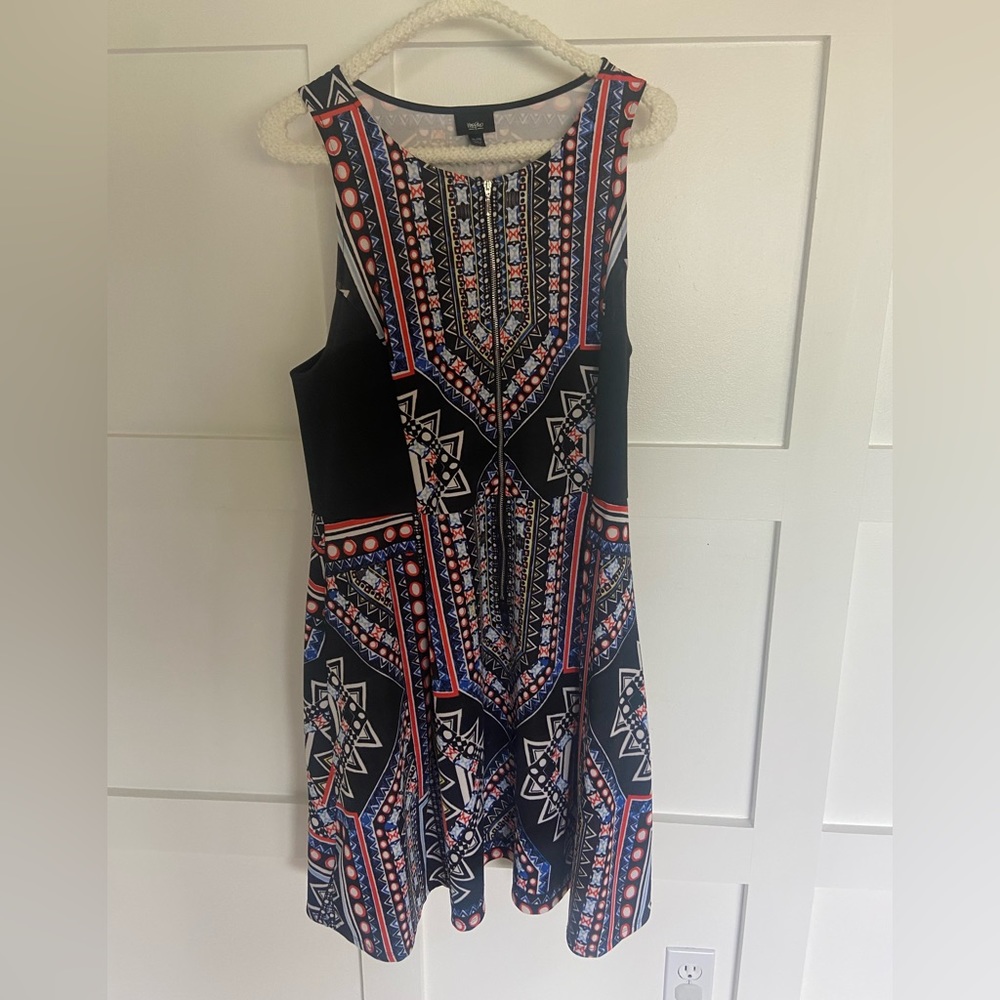 Plus Size Mossimo Geometric Dress XXL